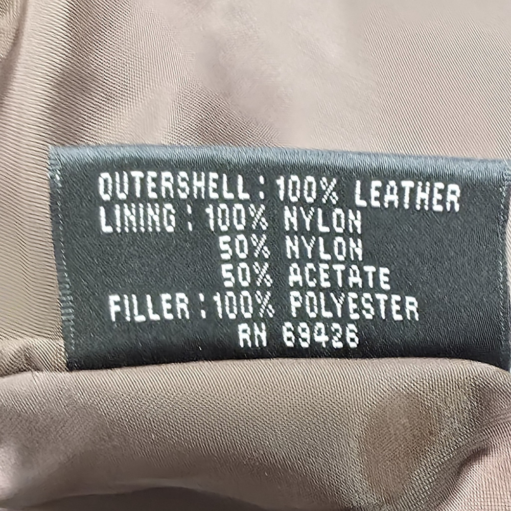 Americana Leather Adventure Bound Flight Jacket Men’s L Brown Travel Wear - Picture 12 of 16